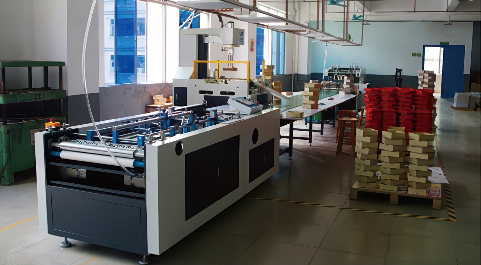 Gift box production line