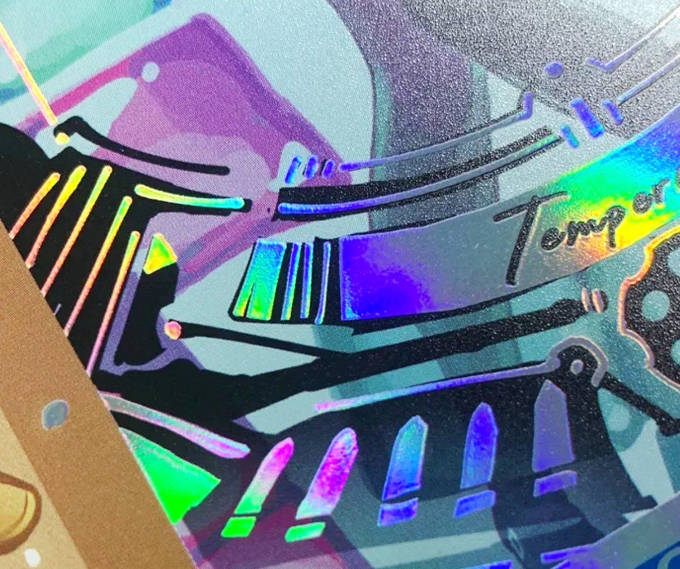 Reverse UV and spot UV